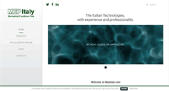 Desktop Screenshot of mepitaly.com